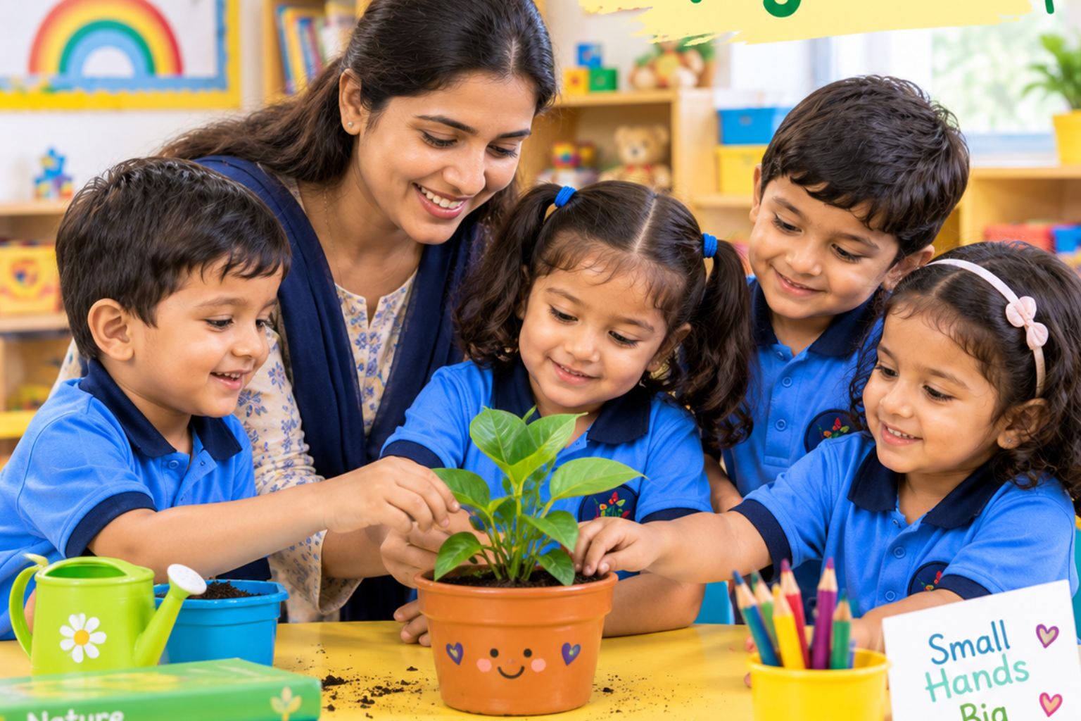 LKG classroom at Little Orchid