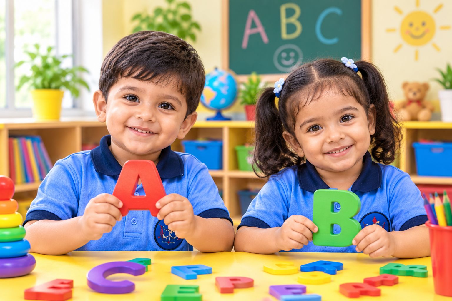 UKG children at Little Orchid
