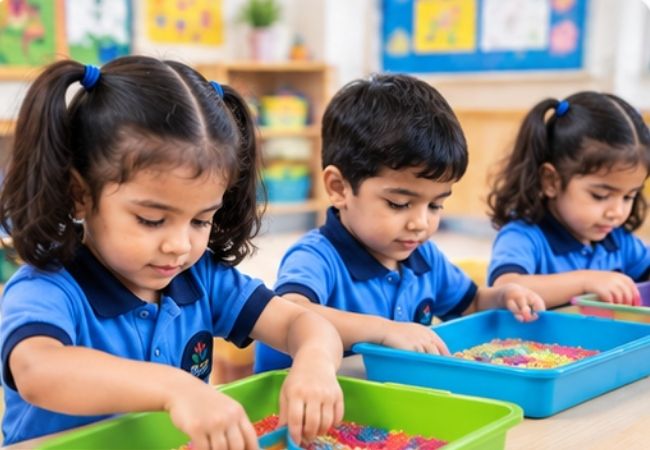 Sensory play activity